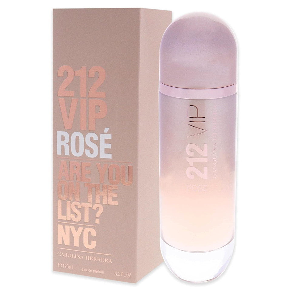 Carolina Herrera 212 VIP ROSE Eau De Parfum 4.2 oz/ 125 ml Spray For Women
