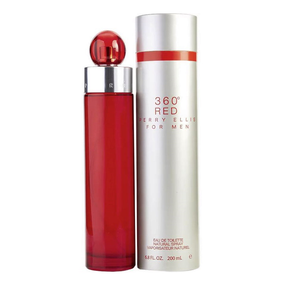 Perry Ellis 360 Red Eau De Toilette 6.8 oz / 200 ml For Men
