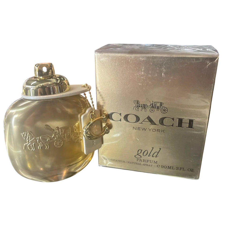 Coach New York Gold Parfum 3.0 oz / 90 ml Spray for Women