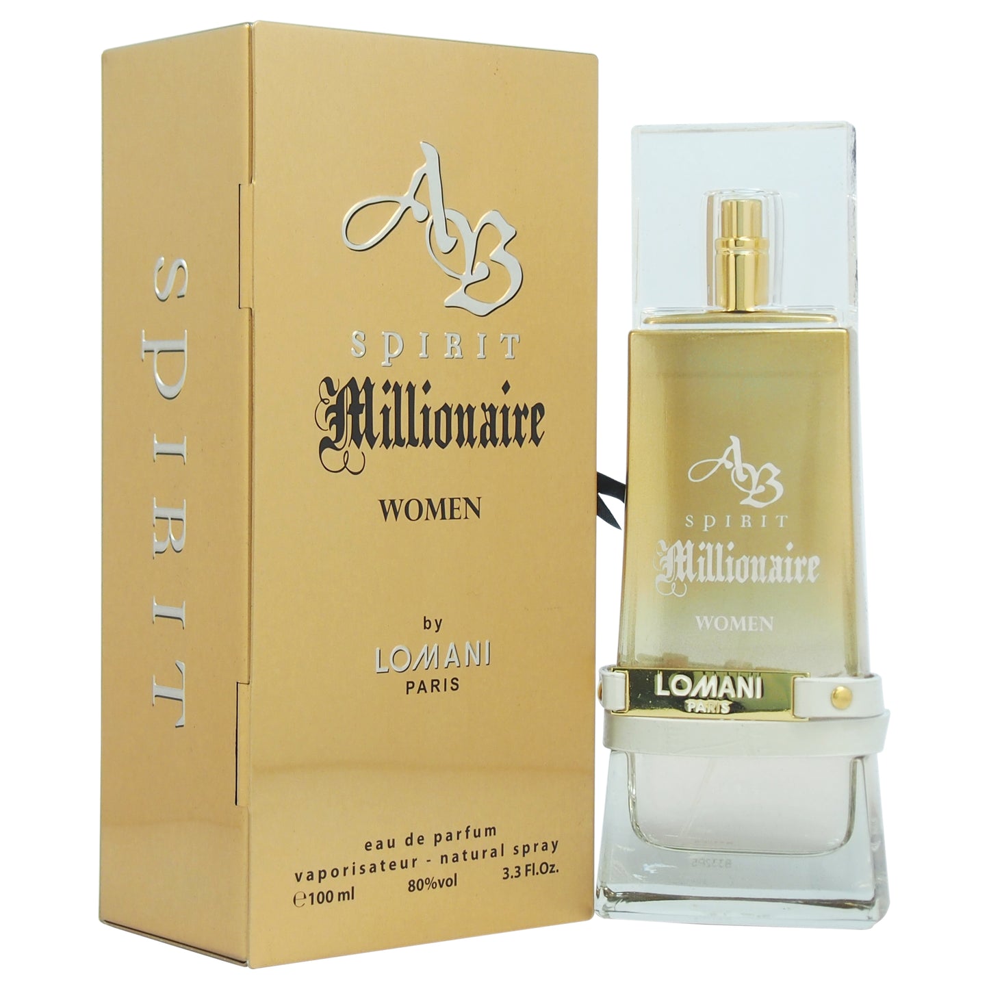 Lomani AB Spirit Millionaire Women 3.3 oz / 100 ml Eau De Parfum Spray