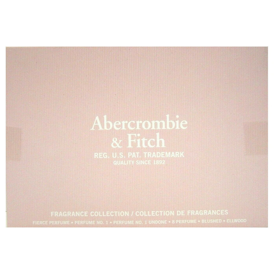 Abercrombie & Fitch 6PCS Vials Eau de Parfum Fragrance Collection For Women