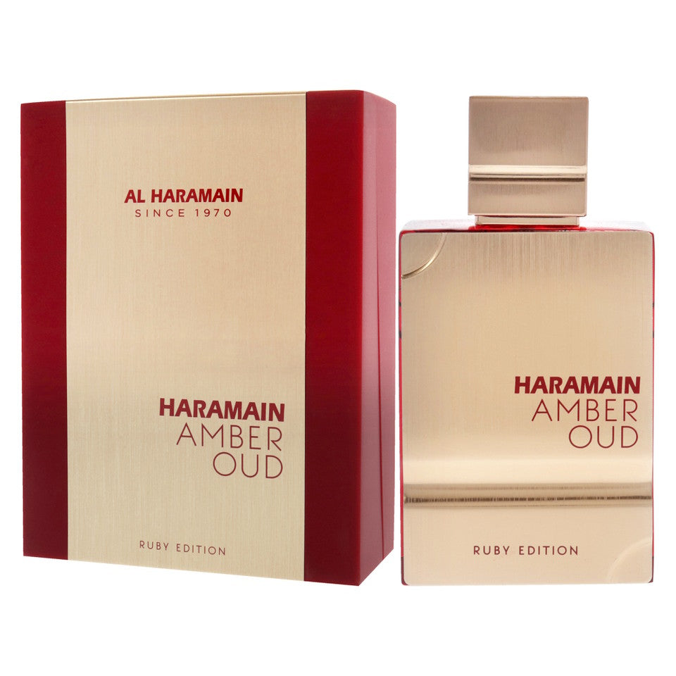 Al Haramain Amber Oud Ruby by Al Haramain Eau De Parfum Spray (Unisex) 2 oz for Women