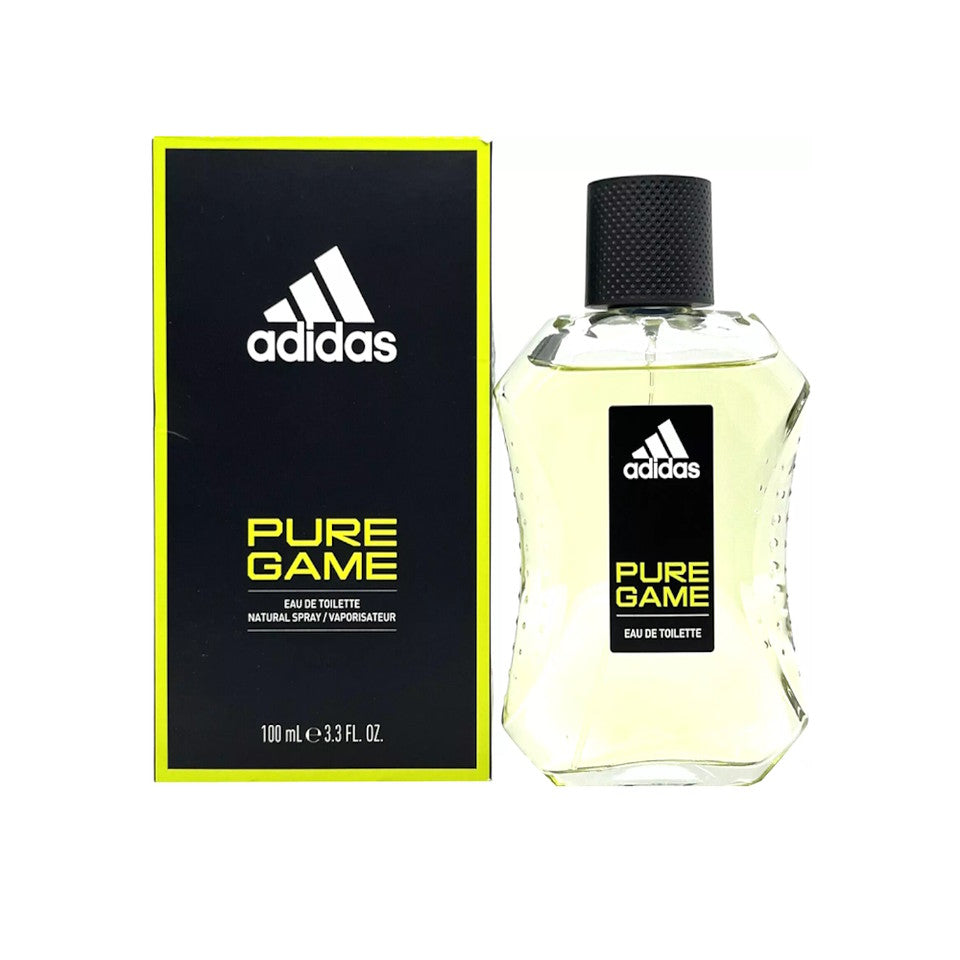 ADIDAS PURE GAME by Adidas EDT SPRAY 3.4 OZ DEVELOPED WITH ATHLETES 100% Authentic