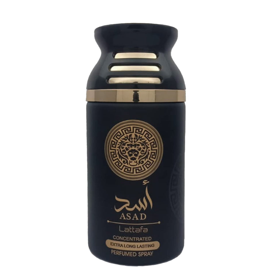 Lattafa Asad Deodorant Extra Long Lasting Spray 9 oz/ 250ml