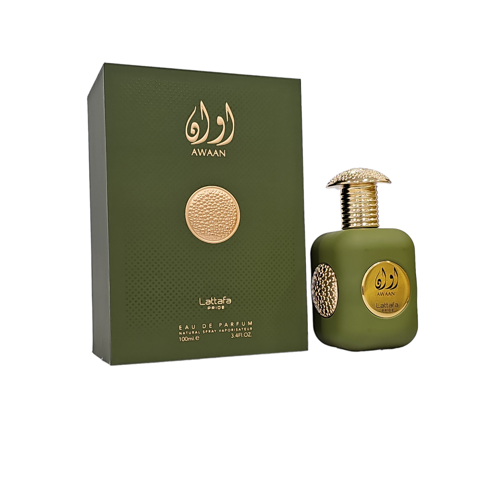 Lattafa Pride Awaan Gold Eau De Parfum 3.4 Oz Lattafa Unisex Fragrance