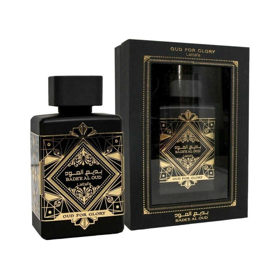 Bade'e Al Oud Oud for Glory by Lattafa, 3.4 oz Eau De Parfum Spray for Unisex
