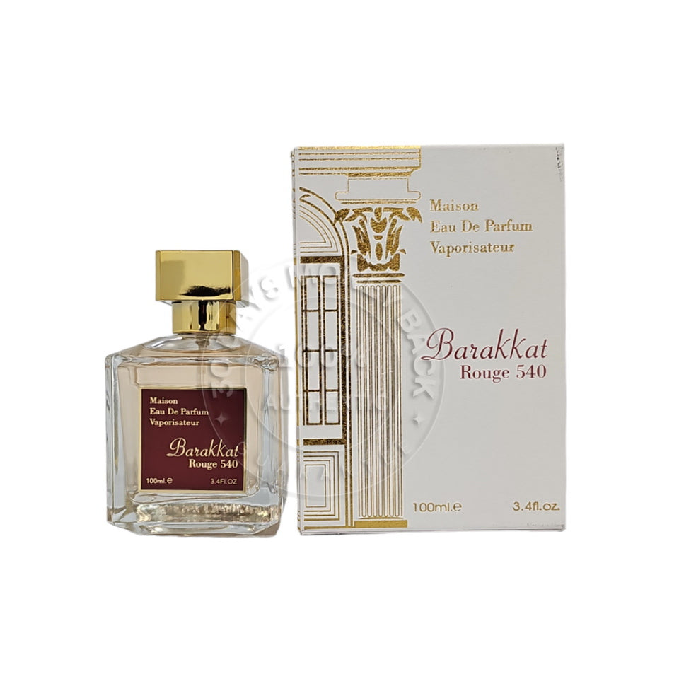 Barakkat Rouge 540 by Fragrance World EDP 3.4 oz Spray For Unisex