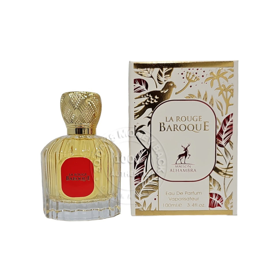 Maison Alhambra Baroque Rouge 540 Eau De Parfum Spray (Unisex) 3.4 oz