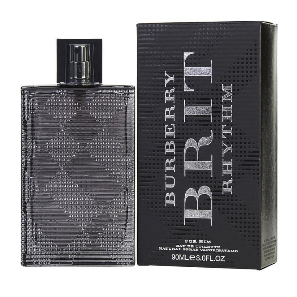 Burberry Brit Rhythm Eau De Toilette For Him 3.0 oz / 90 ml Spray