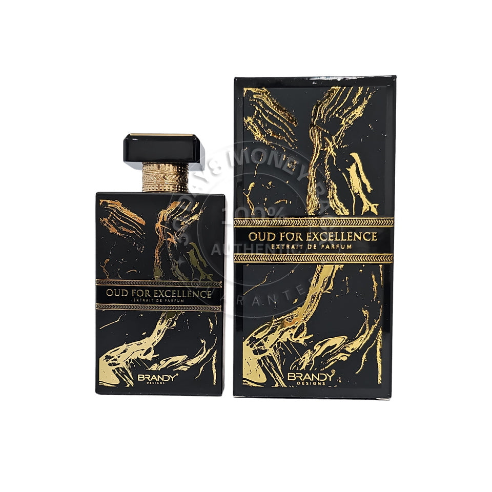 Brandy Designs Oud For Excellence 3.4 oz /100 ml EDP Unisex Fragrance (Not Sealed)