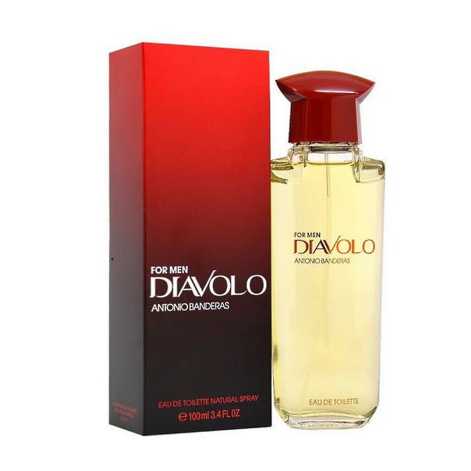 Antonio Banderas Diavolo For Men Eau de Toilette 3.4 oz / 100 ml Spray