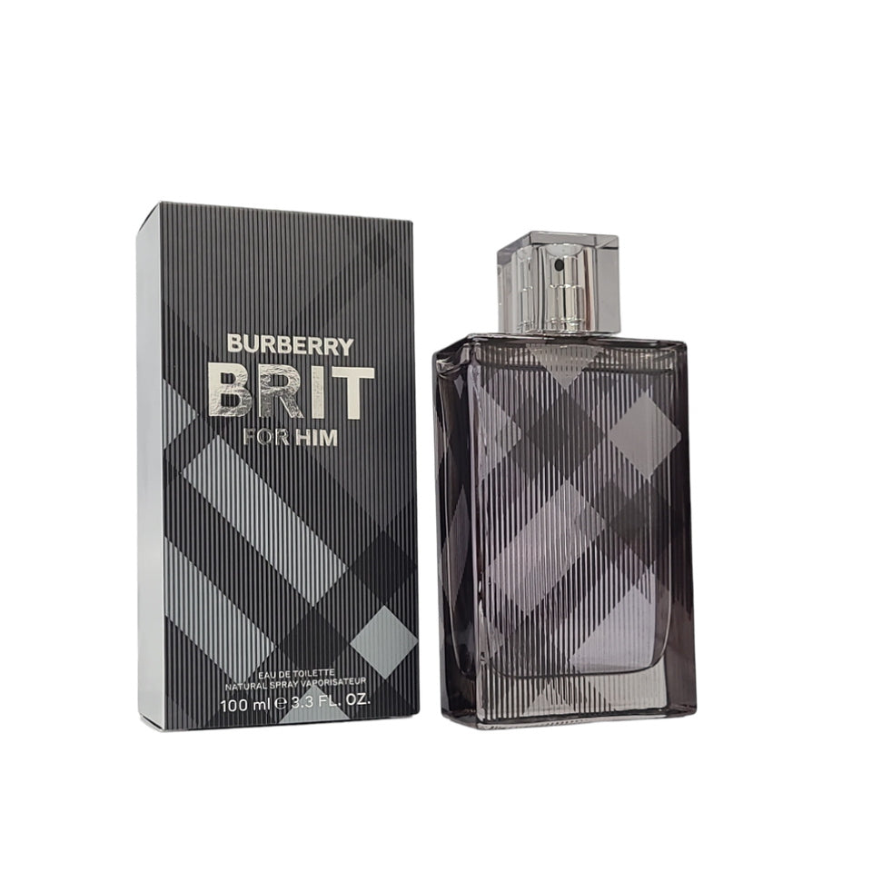 Burberry Brit For Him EDT 3.3 oz / 100 ml Spray (NOT SEALED)