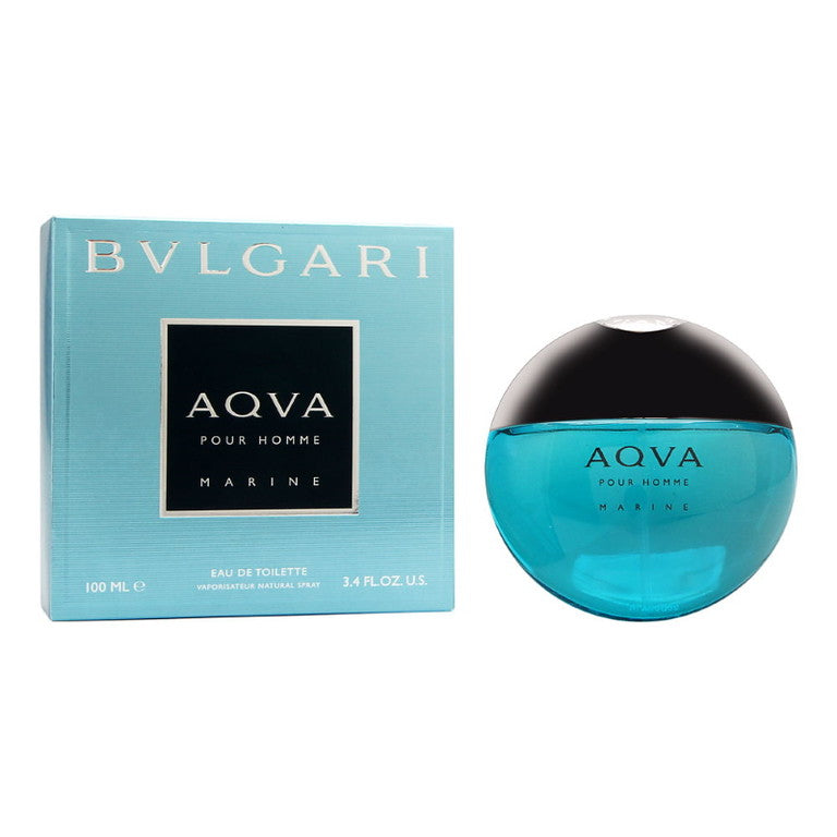 Bvlgari Aqva Marine Pour Homme Edt 3.4 oz Spray ( Not Sealed)