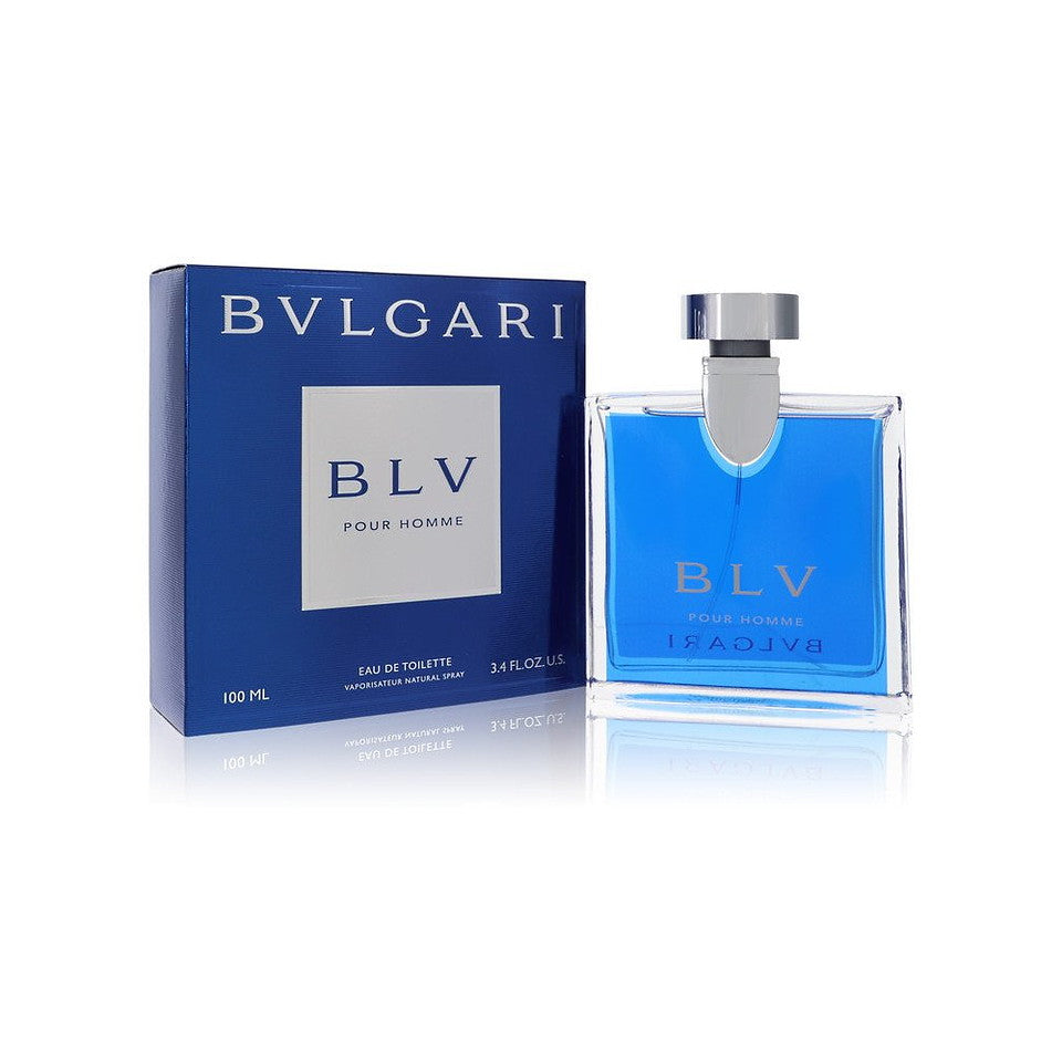 BLV Pour Homme by Bvlgari, 3.4 oz Eau De Toilette Spray for Men Bulgari