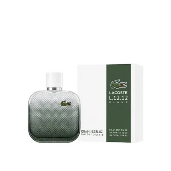 Lacoste L.12.12 Blanc Eau Intense Eau De Toilette 3.4 oz / 100ml For Men