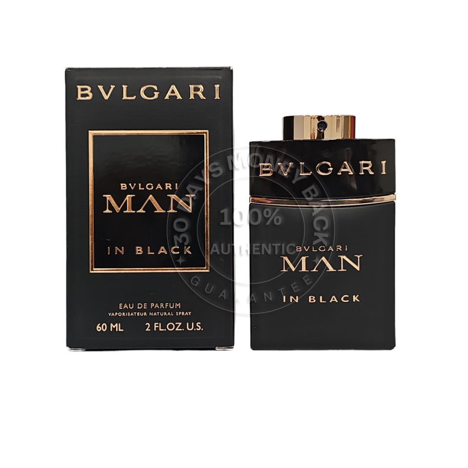 Bvlgari Man In Black EDP 2.0 oz / 60 ml For Men Not Sealed