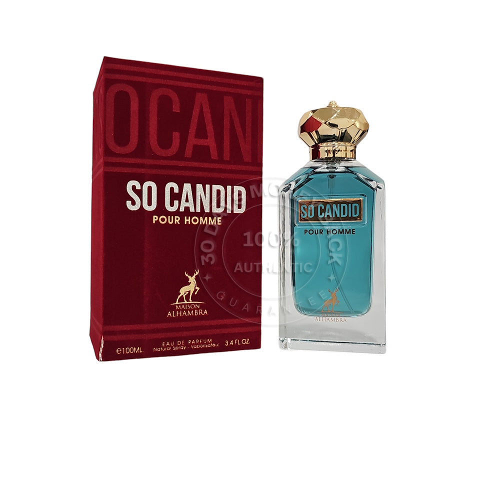 Maison Alhambra So Candid Eau De Parfum 3.4 oz / 100 ml Men's Spray