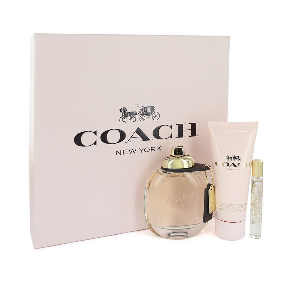 Coach New York Perfume Gift Set for Women, 3 Pieces
