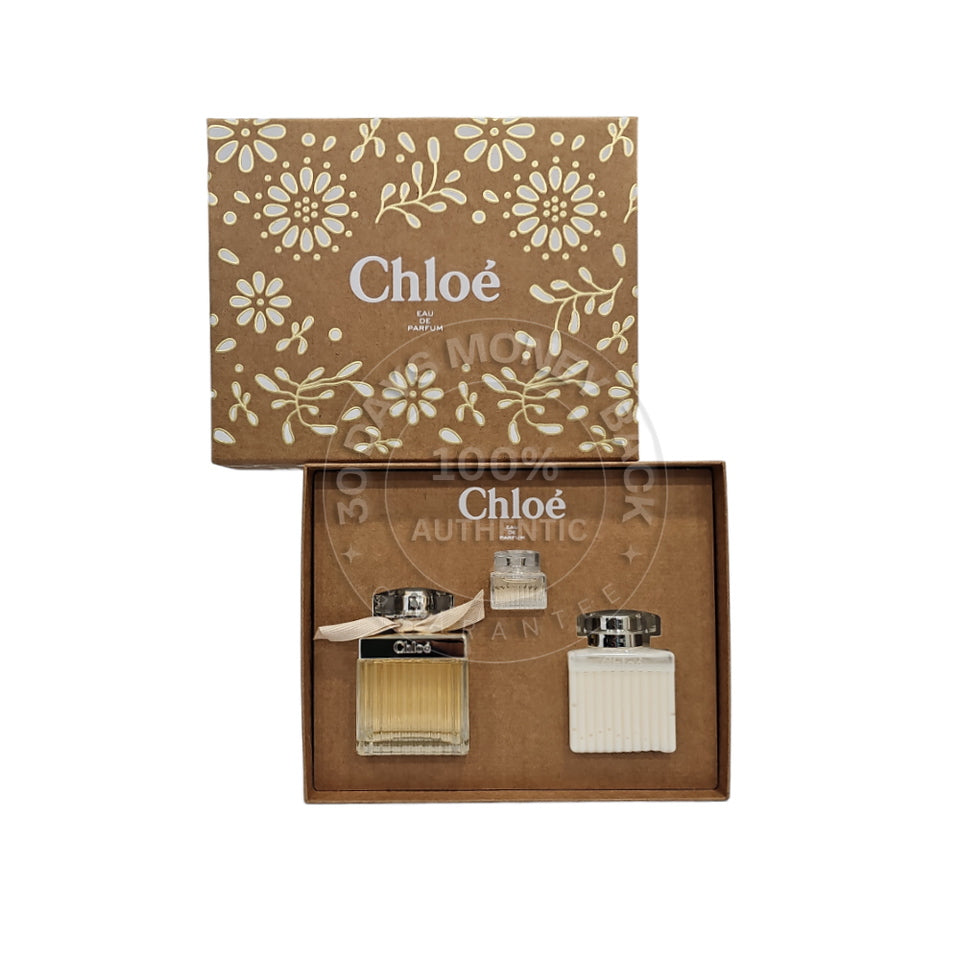 Chloe By Chloe Eau De Parfum 3 Pc Gift Set For Women