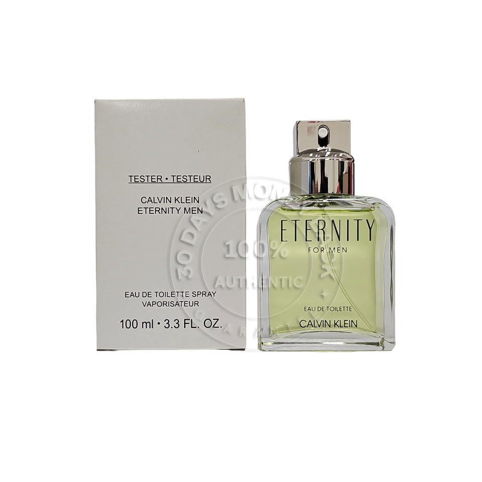 Calvin Klein Eternity EDT 3.3 oz /100 ml For Men -As Shown