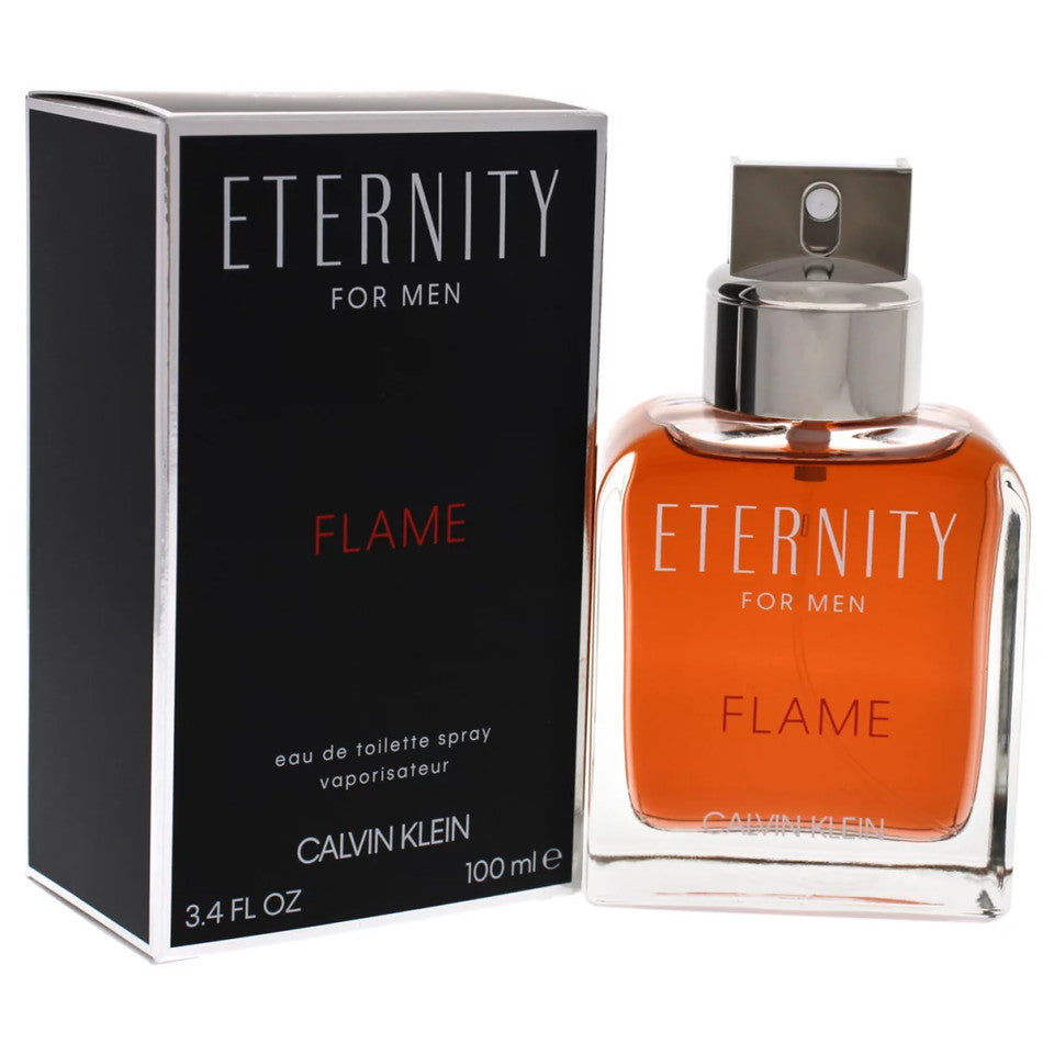 Calvin Klein Eternity Flame Eau De Toilette 3.4 oz / 100 ml For Men