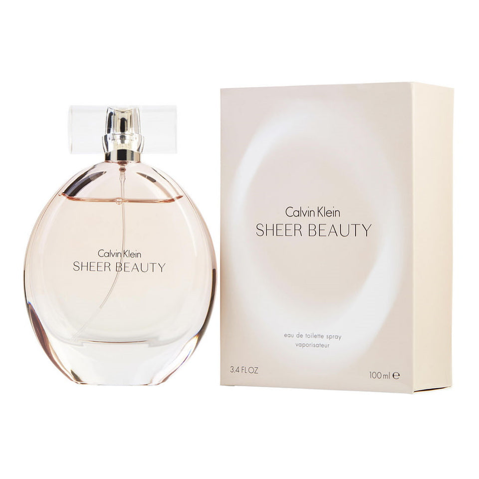 Calvin Klein Sheer Beauty 3.4 o z / 100 ml Eau De Toilette Spray