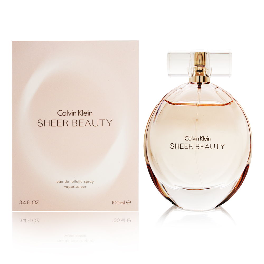 Calvin Klein Sheer Beauty 3.4 o z / 100 ml Eau De Toilette Spray