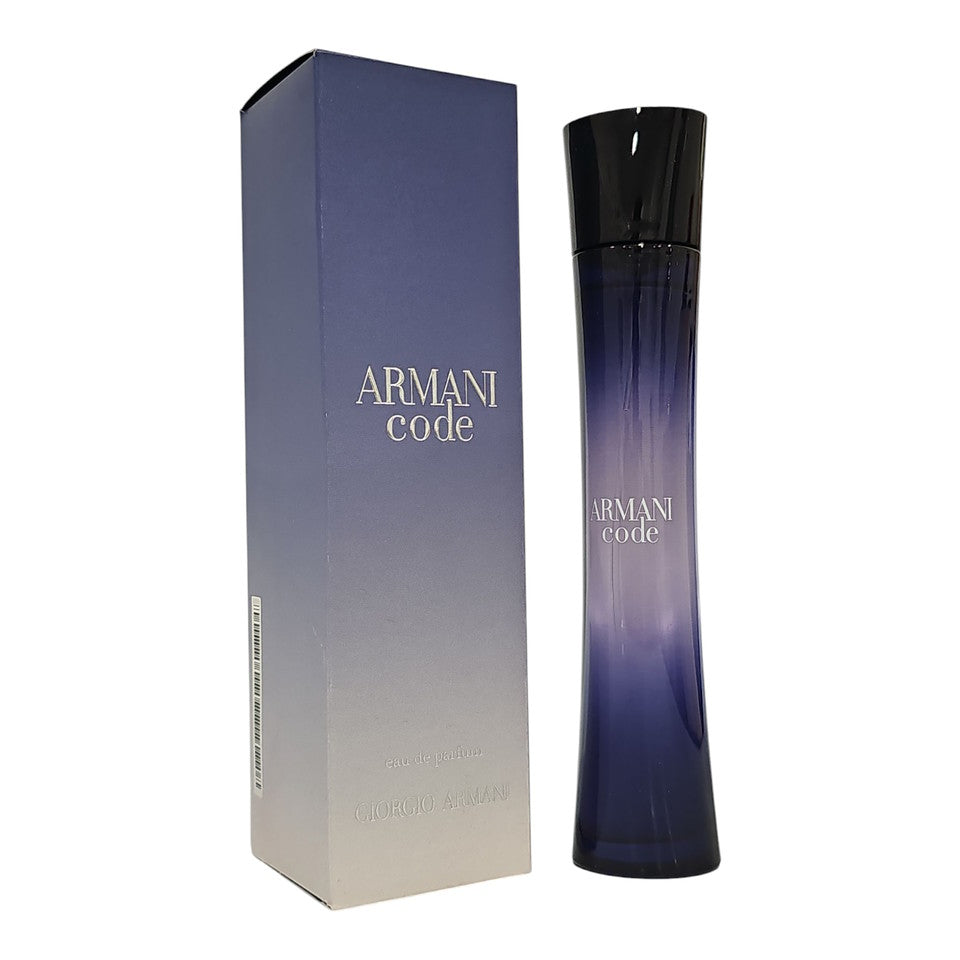 Armani Code By Giorgio Armani EDP 2.5 oz / 75 ml For Women (Unsealed-95% Fill)