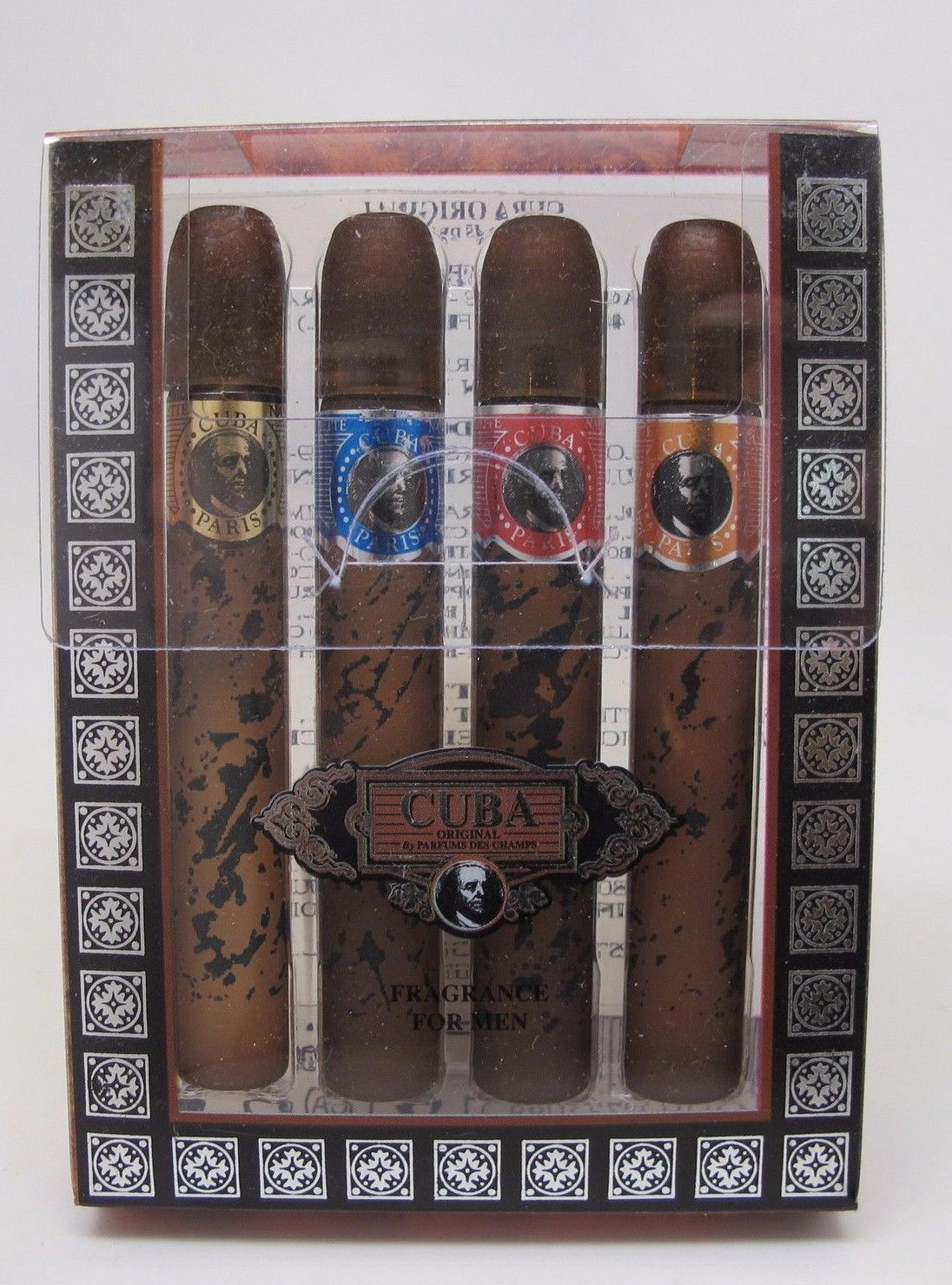 Cuba Original Collection 4 Piece (Mini) Set for Men By CUBA New In Box