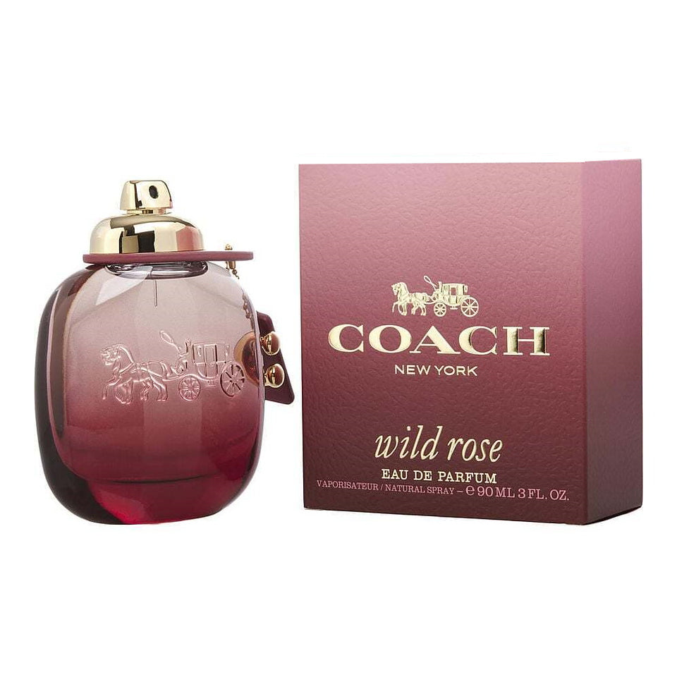 Coach New York Wild Rose EDP 3 oz / 90 ml Women's Spray (NOT SEALED)