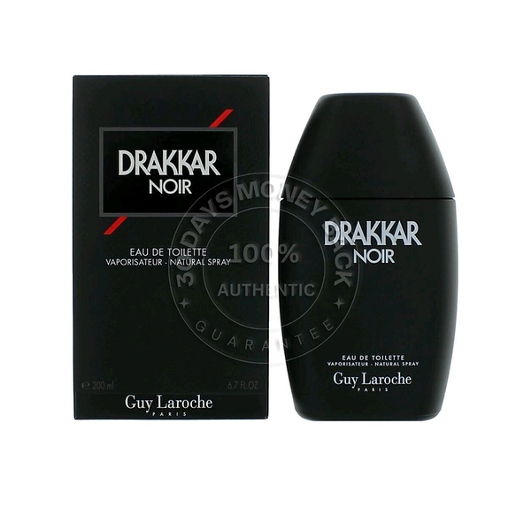 Drakkar Noir By Guy Laroche For Men. Eau De Toilette Spray 6.7 Ounces
