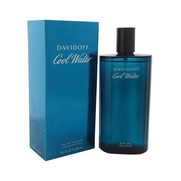 Davidoff Cool Water Eau de Toilette, Cologne for Men, 6.7 Oz Full Size