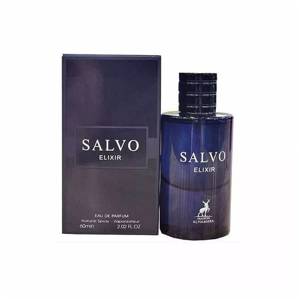 Salvo Elixir by Maison Alhambra EDP 2 oz/ 60 ml Spray for Men