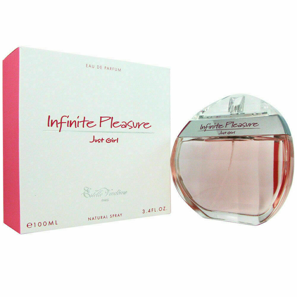 Infinite Pleasure Just Girl by Estelle Vendome Eau De Parfum Spray 3.4 oz for Women