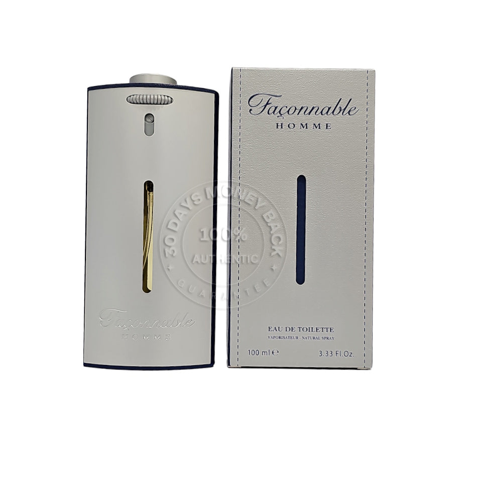 Faconnable Homme Eau de Toilette 3.33 oz Spray For Men