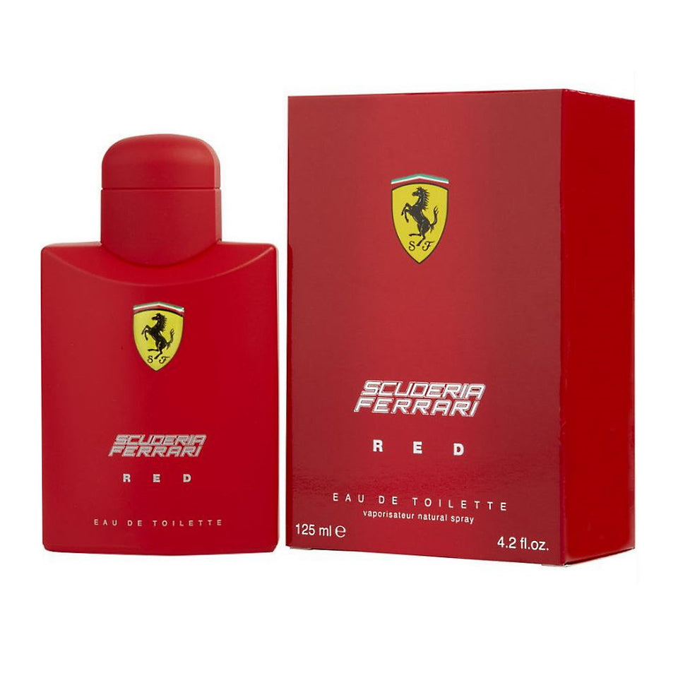 Ferrari Scuderia Red Eau De Toilette Spray, 4.2 Ounce