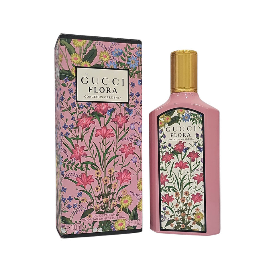 Gucci Flora Gorgeous Gardenia 3.3 oz / 100 ml EDP Spray For Women - Not Sealed