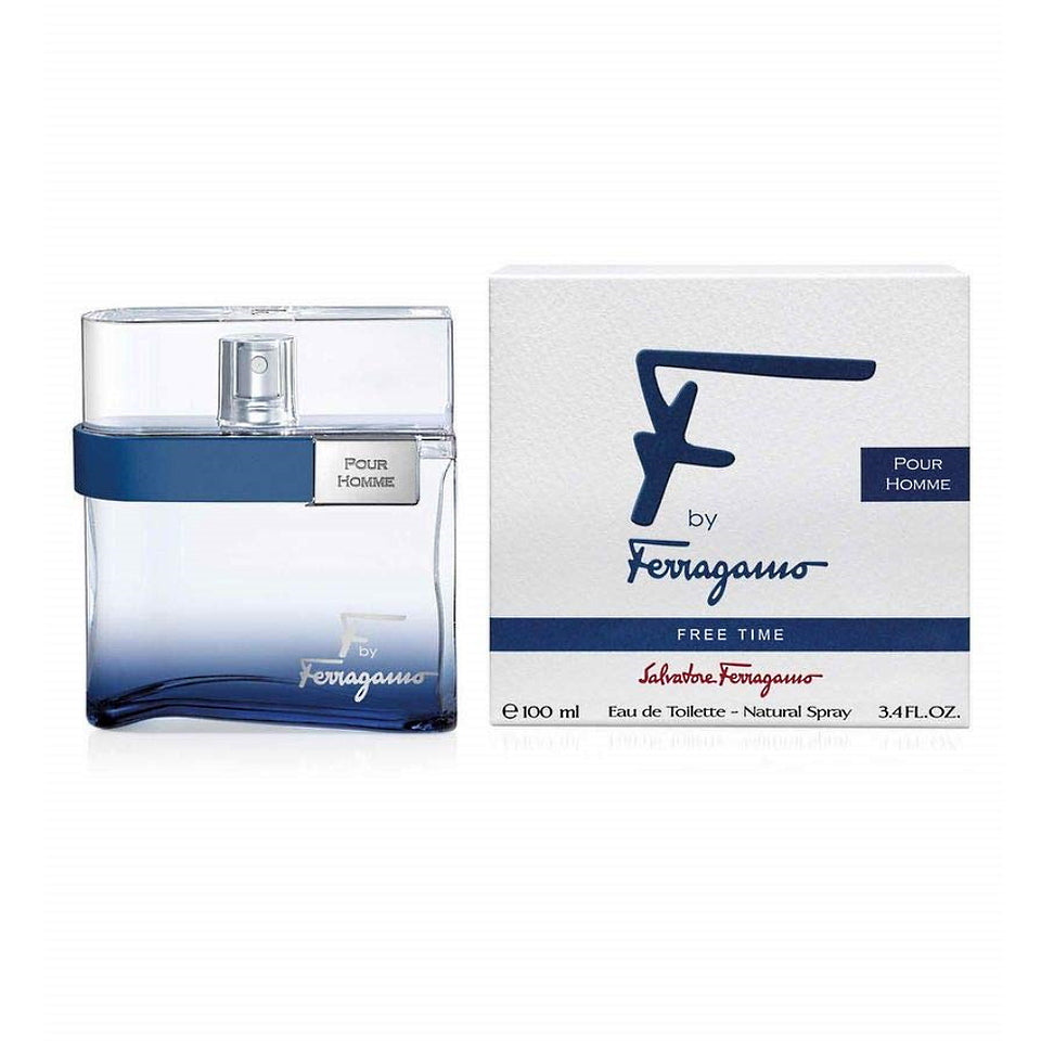 Salvatore Ferragamo Free Time Eau de Toilette 3.4 oz / 100 ml Spray For Men