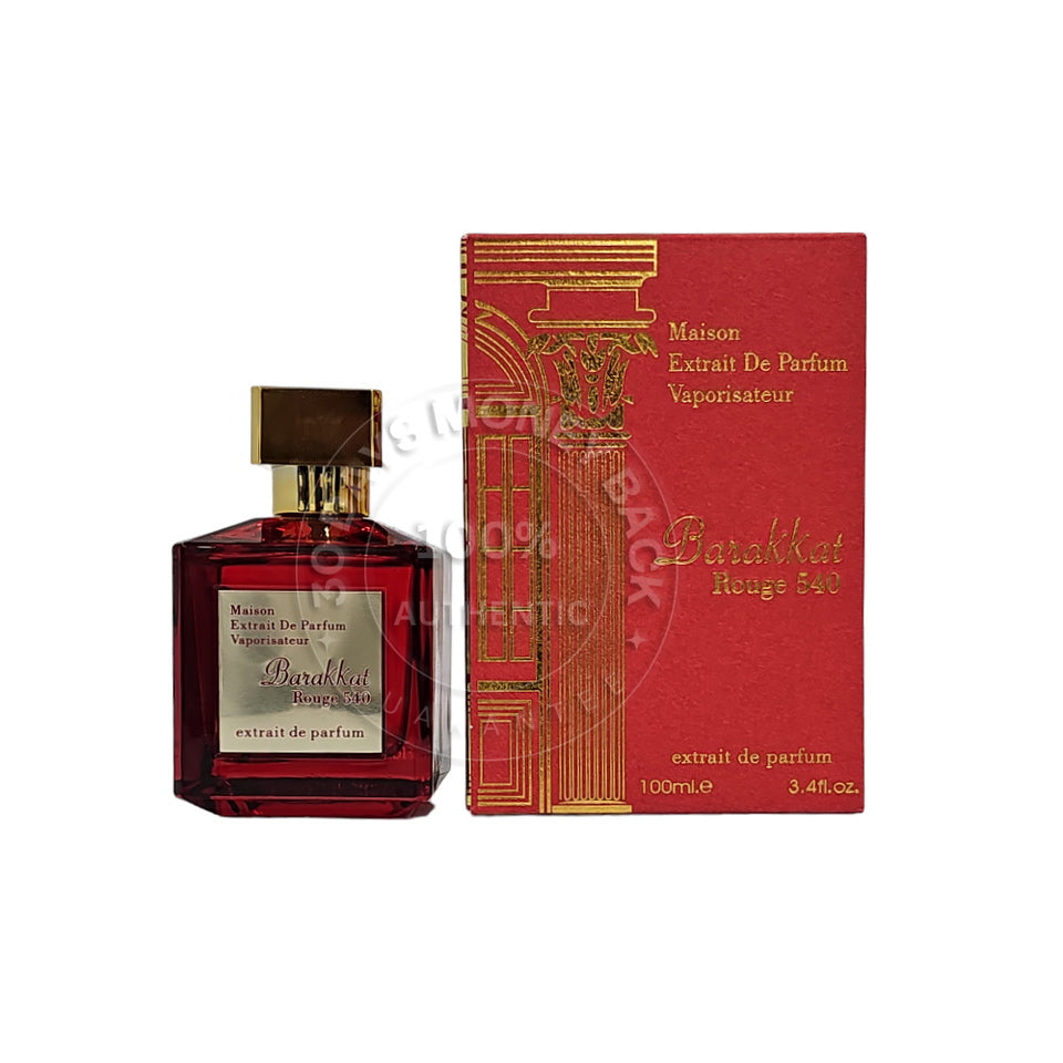 Fragrance World Barakkat Rouge 540 - Extrait de Parfum 100ml (3.4FL OZ)