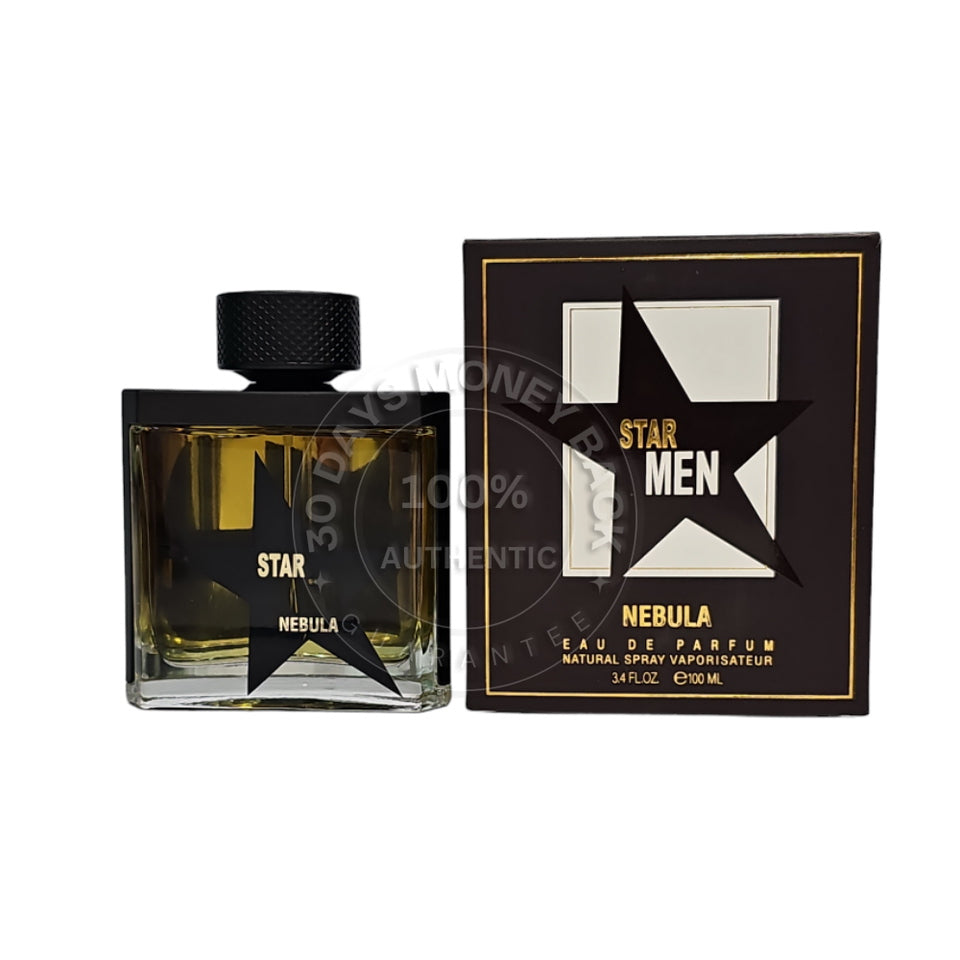Fragrance World Star Men Nebula 3.4 oz / 100 ml Eau De Parfum Men's Spray