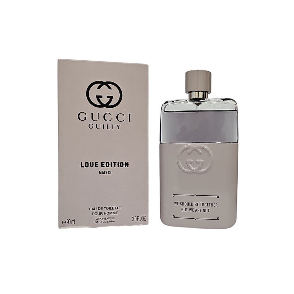 Gucci Guilty Love Edition MMXXI Pour Homme 3 oz EDT (Not Sealed- As Shown)