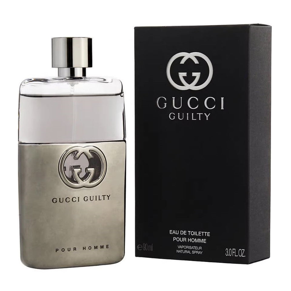 Gucci Guilty Pour Homme Eau De Toilette Spray, Cologne for Men, 3.0 Oz.