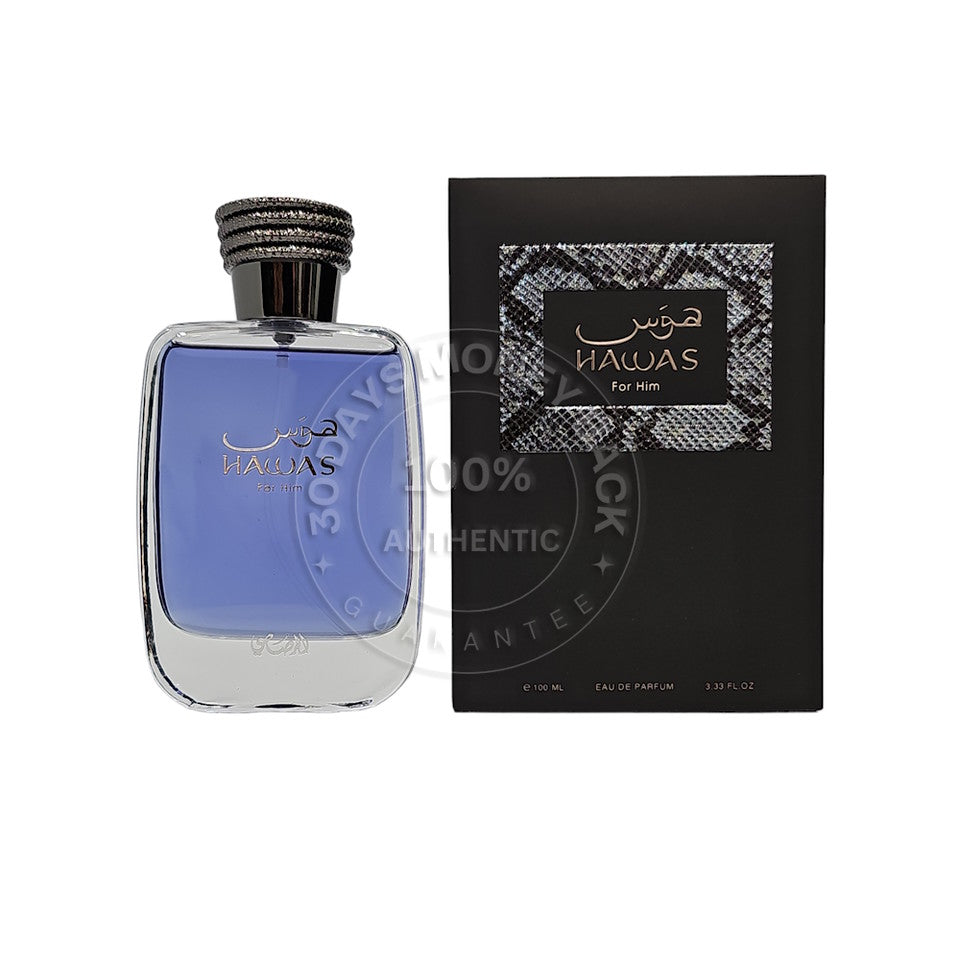 Rasasi Hawas Pour Homme Eau De Parfum 3.4 Oz Rasasi Men's Cologne