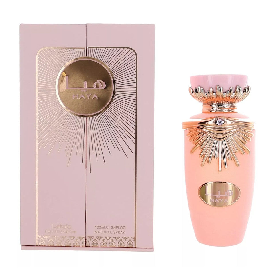 Lattafa Perfumes Haya Eau de Parfum for Women Spray 3.4 oz / 100ml