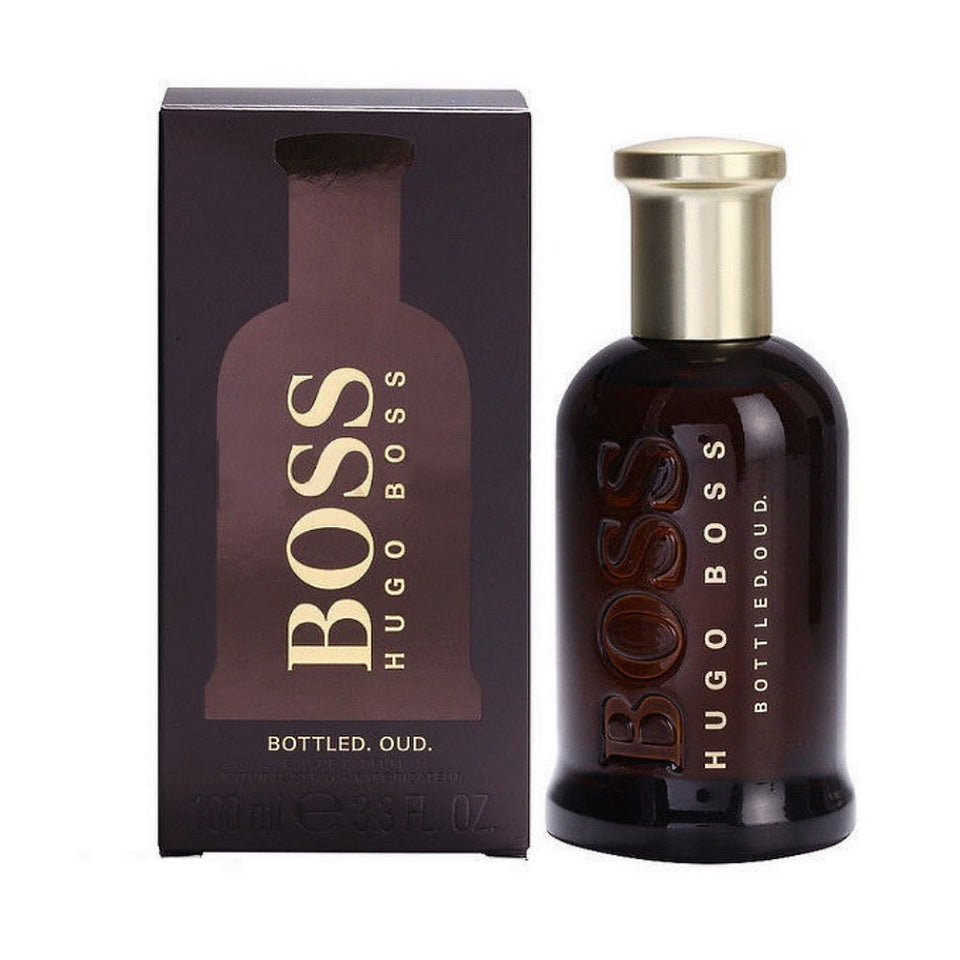 Hugo Boss Bottled Oud 3.3 oz / 100 ml Eau De Parfum Spray Not Sealed