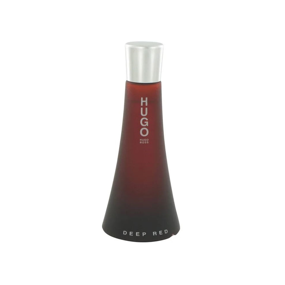Hugo Deep Red By HUGO BOSS Eau De Parfum 3.0 oz For Women *UNBOX*