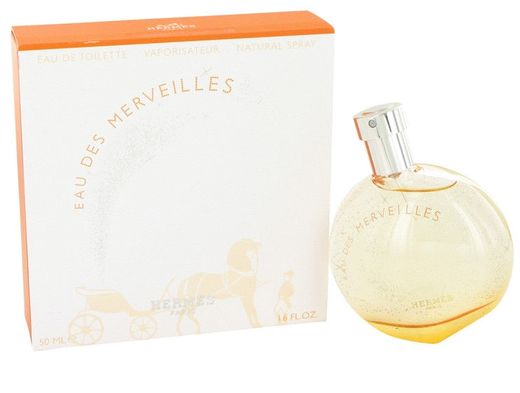 Eau Des Merveilles Eau De Toilette For Women By Hermes 1.6 oz