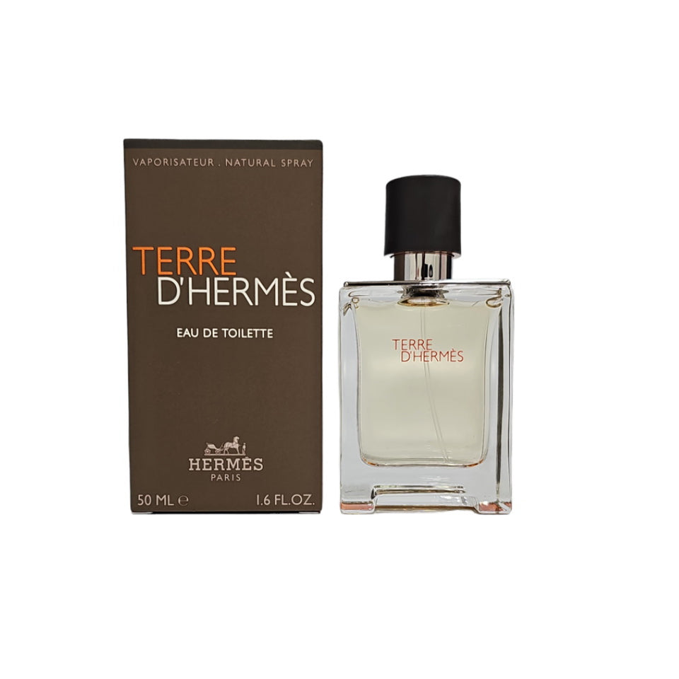 Terre D'Hermes by Hermes for Men 1.6 oz / 50 ml Eau de Toilette Spray