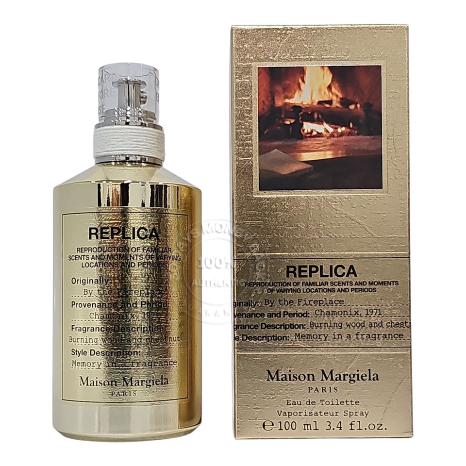 Replica By the Fireplace 3.4 oz / 100 ml EDT Unisex Spray Limited Edition Gold