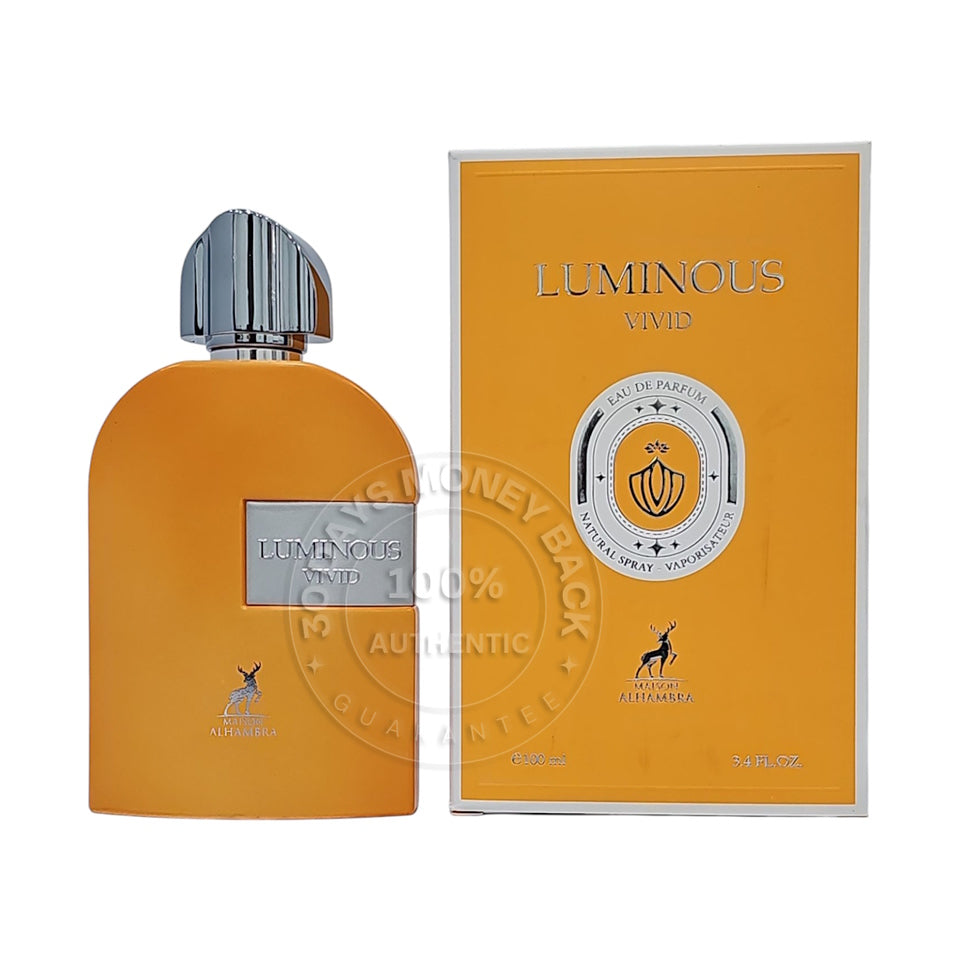 Luminous Vivid By Maison Alhambra EDP 3.4 oz / 100 ml Spray For Unisex